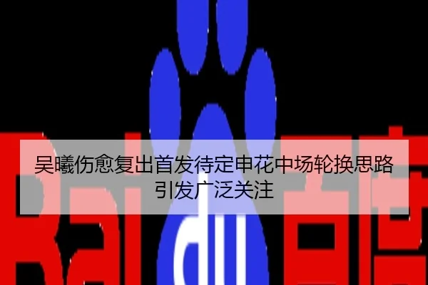 吴曦伤愈复出首发待定申花中场轮换思路引发广泛关注